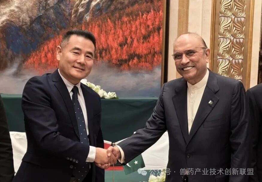【盟员动态】巴基斯坦总统扎尔达里主持现代生物集团与巴方签署合作备忘录